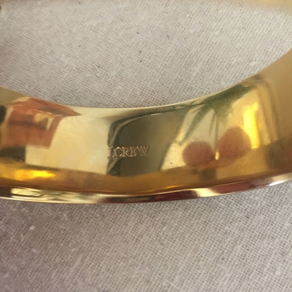 🛍️Vintage y2k J. Crew bangle bracelets gold black white - Picture 4 of 6